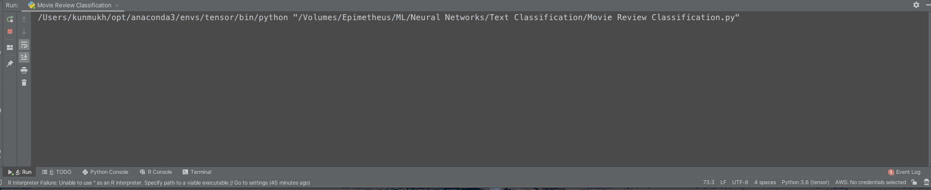 IMDB Movie Review Classifier